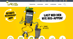 Desktop Screenshot of iris-salten.no